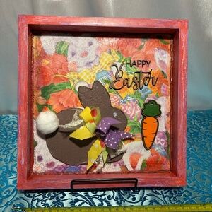 Handmade Easter picture box